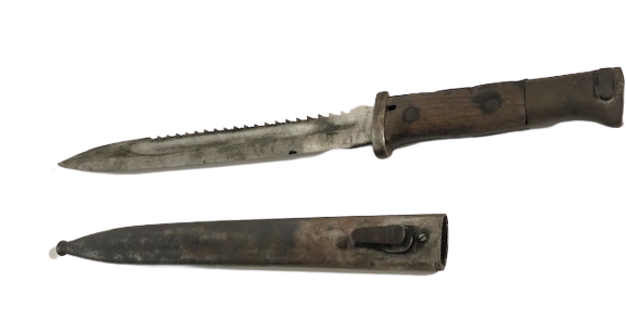 1915 ALMAN SEITENGEWEHR M1884 / 98 N.A. MIT SÄGERÜCKEN GEBRÜDER HELLER MARIENTHAL ŞAVAŞ GÖRMÜŞ ALMAN ASKERİ SÜNGÜ