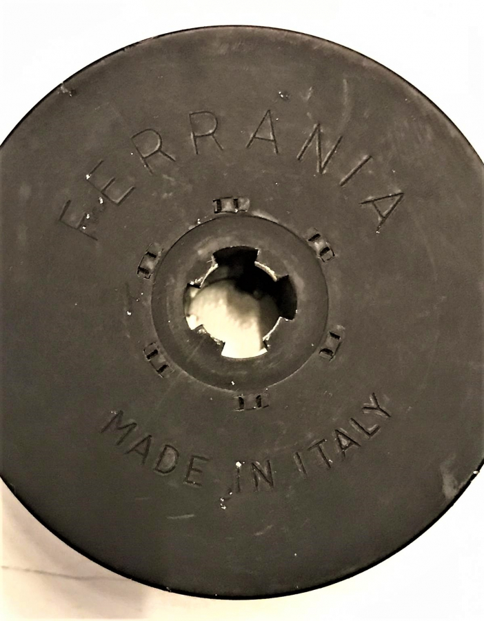 SESİZ SİNEMANIN 16 MM N SCHLEUSSNER ADOX FİLM TENEKE KAPAKLI MAKARA KUTUSUNDA İTALYAN 1800 YILLAR