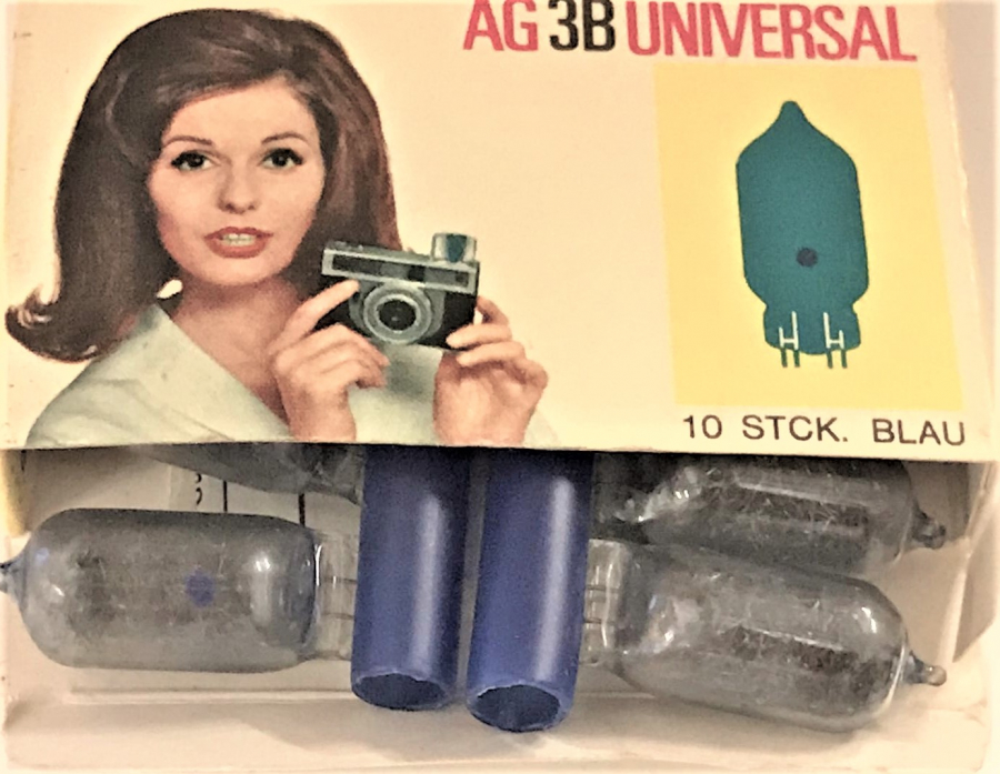 AG 3B UNUVERSAL SYLVANA BLUE DOT  BLITZLAMPEN FOTOGRAF MAKİNE FLAŞ LAMBASI