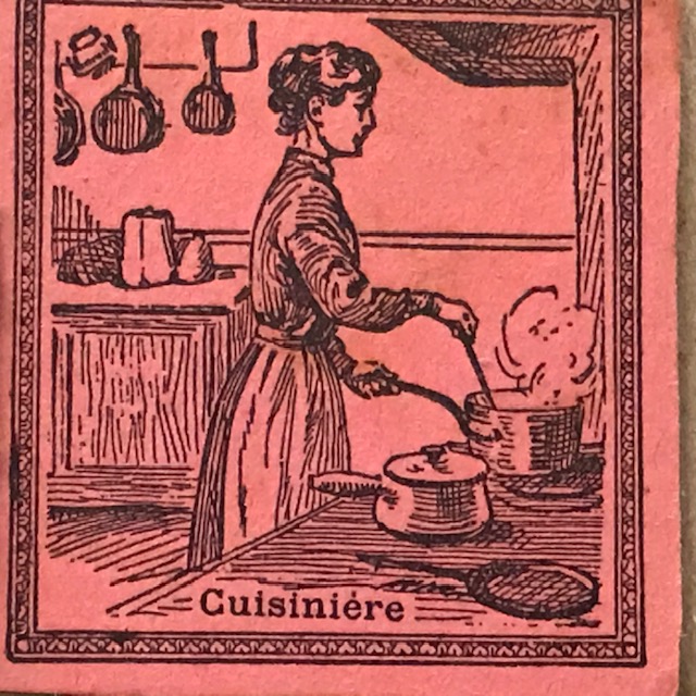 EGİTİM KÜLTÜRÜ 1900 YILLARDA BON POINT CUİSİNİERE  FRANSADA OKULDA SINIFDA BAŞARI GÖSTEREN TALEBELERE VERİLEN KART 