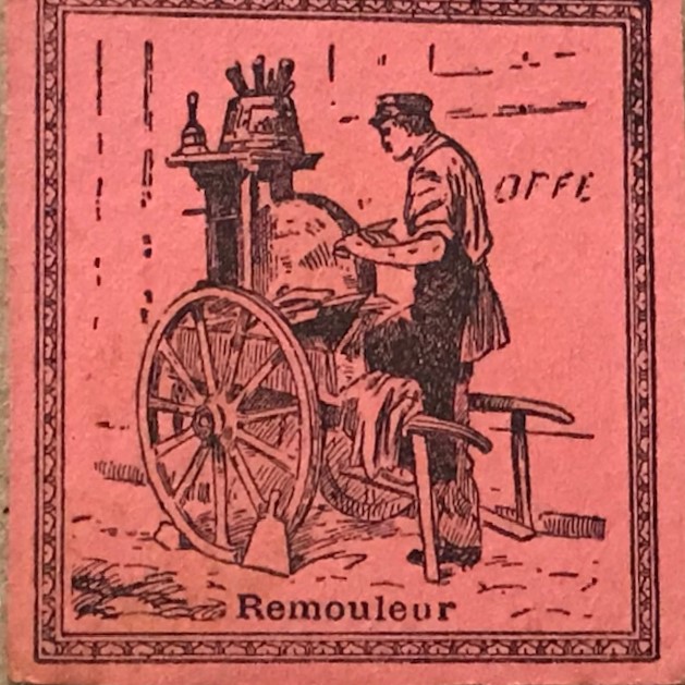 EGİTİM KÜLTÜRÜ 1900 YILLARDA BON POINT REMOULEUR FRANSADA OKULDA SINIFDA BAŞARI GÖSTEREN TALEBELERE VERİLEN KART 