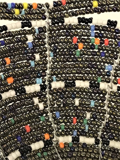 BONCUK İŞİ EL İŞCİLİKLİ SEPET 16 CM CAPINDA 5.5 CM YÜKSEKLİKDE 