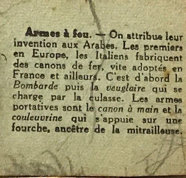 EGİTİM KÜLTÜRÜ ARMES A FEU 1900 YILLARDA BON POINT FRANSADA OKULDA SINIFDA BAŞARI GÖSTEREN TALEBELERE VERİLEN KART 