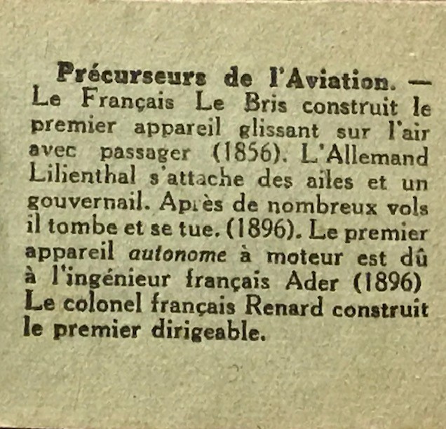 EGİTİM KÜLTÜRÜ PRECURSEURES DE I AVİATİON 1900 YILLARDA BON POINT FRANSADA OKULDA SINIFDA BAŞARI GÖSTEREN TALEBELERE VERİLEN KART