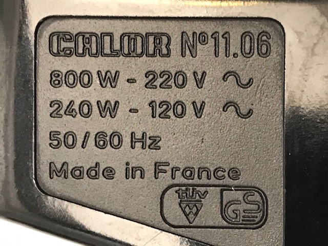 ÜTÜ CALOR 11.06 MODEL AYARLI SEYEHAT ÜTÜSÜ FRANSIZ MALI