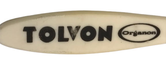 TOLVON ORGANON İLAC REKLAMLI TIP DORTOR REFLEKS ÖLCÜM CEKİCİ