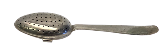 KAPAKLI GÜMÜŞ KAPLAMA KAŞIK CAY BİTKİ İÇİMİ 