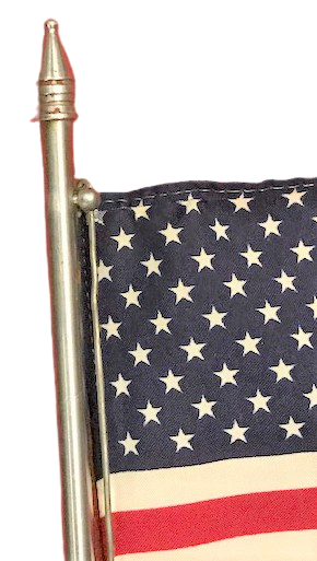 AMERİKAN KONSOLOSLUK MAKAM ARABASI USA BAYRAK DİREKLİ FLAMASI 