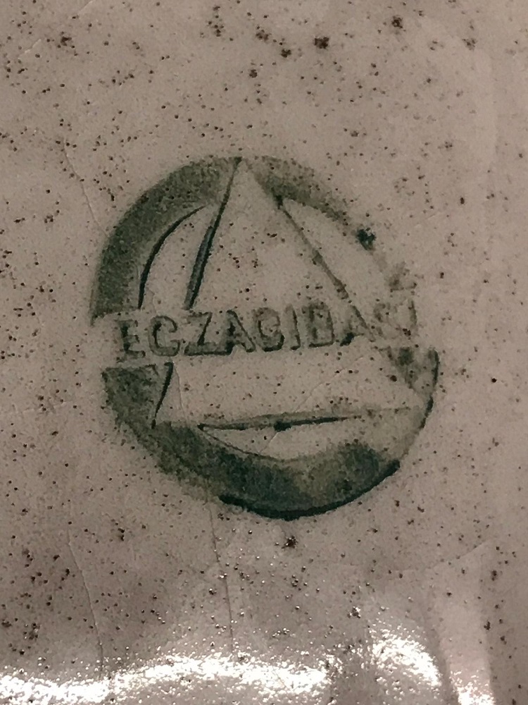 ECZACIBAŞI SERAMİK KARE FORMDA T.A.O İZMİR TİCARET MATBACILIK  KÜLLÜK 