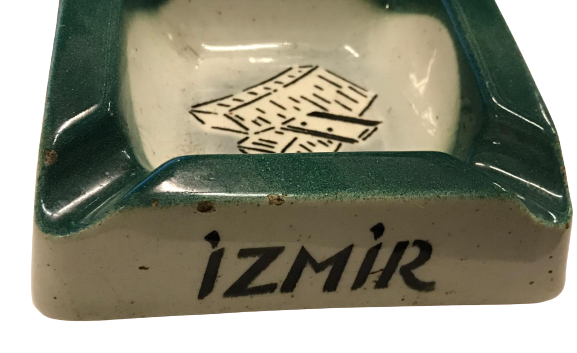 ECZACIBAŞI SERAMİK KARE FORMDA T.A.O İZMİR TİCARET MATBACILIK  KÜLLÜK 