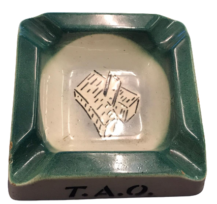 ECZACIBAŞI SERAMİK KARE FORMDA T.A.O İZMİR TİCARET MATBACILIK  KÜLLÜK 