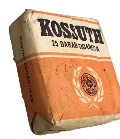 MACARİSTAN  KOSSUTH 25 DARAP CİGARETTES SARI BEYAZ KISA