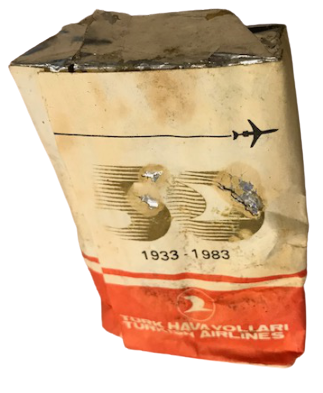 TÜRK HAVA YOLLARI TÜRKİSH AIRLINES 1933 1983 - 50 YIL ANISINA TEKEL TARAFINDAN ÜRETİLEN SIGARA