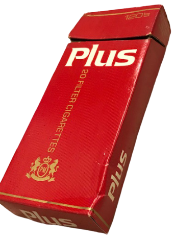 PLUS KIRMIZI KARTON KUTUSUNDA UZUN 12 CM BOYUNDA SIGARA 