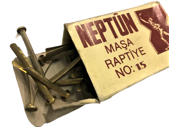 NEPTUN MAŞA RAPTİYE 15 NUMARA KARTON KUTUDA 50 ADET