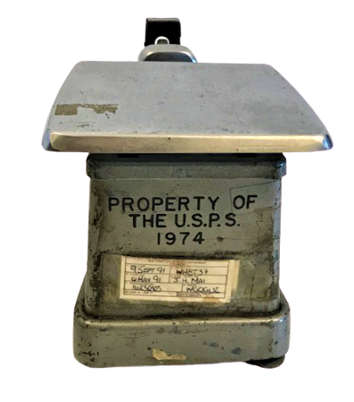 TRINER SCALES PROPERTY OF THE U.S.P.S 1974 MODEL POSTA TERAZİSİ