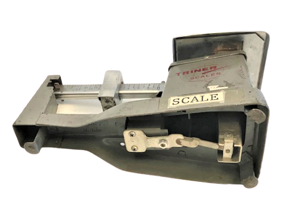 TRINER SCALES PROPERTY OF THE U.S.P.S 1974 MODEL POSTA TERAZİSİ