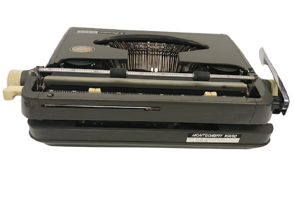 MONTGOMERY WARD SIGNARURE 440 T MEKANİK MANUEL DAKTİLO JAPON CANTASINDA