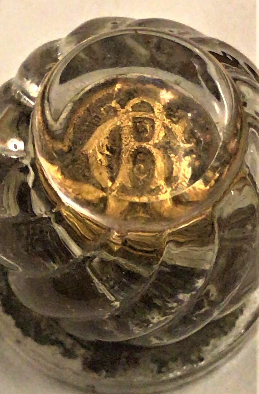 OSMANLI İÇİN ÜRETİLMİŞ OSMANLICA ETİKET YAZILI PRECIOSO FRASCO ROGER GALLET ART DECO 1900 LOTION FLEURS D'AMOUR PARFUM ŞİŞESİ ORJİNAL KAPAKLI 