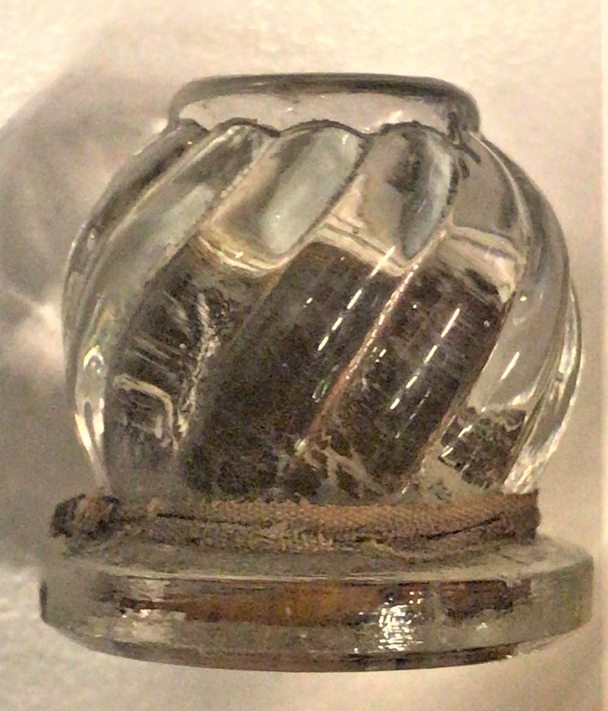 OSMANLI İÇİN ÜRETİLMİŞ OSMANLICA ETİKET YAZILI PRECIOSO FRASCO ROGER GALLET ART DECO 1900 LOTION FLEURS D'AMOUR PARFUM ŞİŞESİ ORJİNAL KAPAKLI 