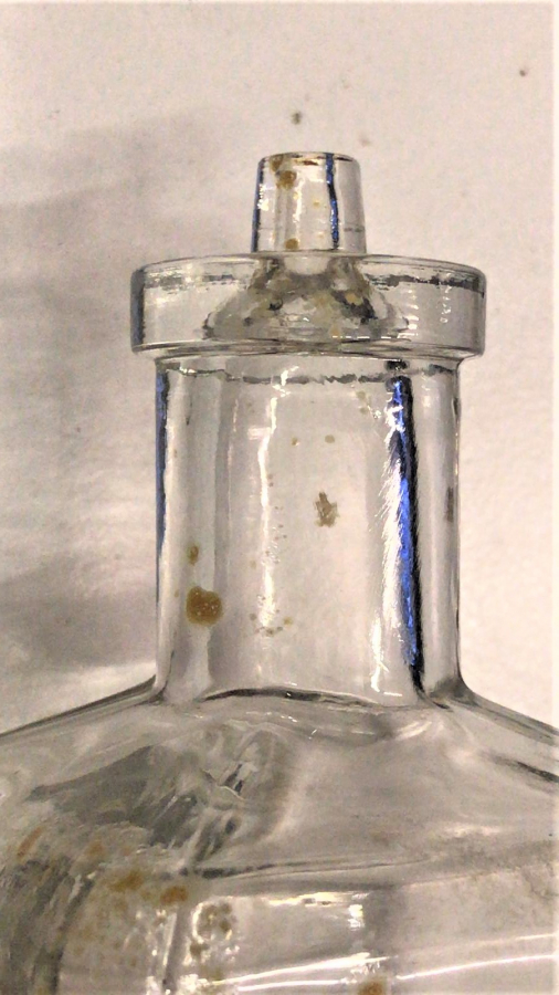 OSMANLI İÇİN ÜRETİLMİŞ OSMANLICA ETİKET YAZILI PRECIOSO FRASCO ROGER GALLET ART DECO 1900 LOTION FLEURS D'AMOUR PARFUM ŞİŞESİ ORJİNAL KAPAKLI 