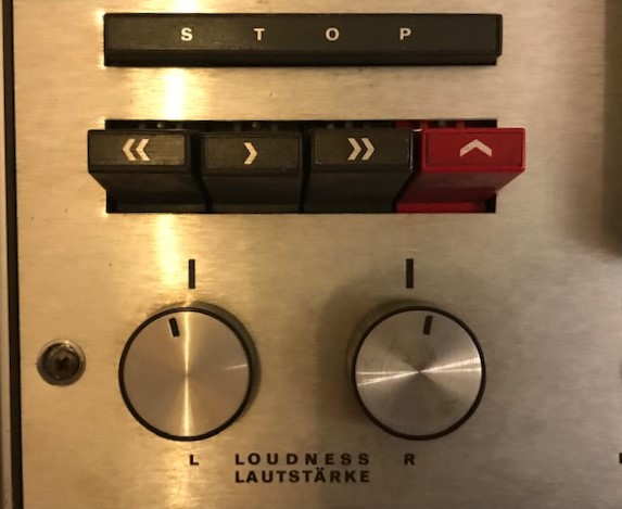 1960 ALMAN TELEFUNKEN MAGNETOPHON 204  STEREO CİF HOPORLÖR MAKARA BANT CALAR 