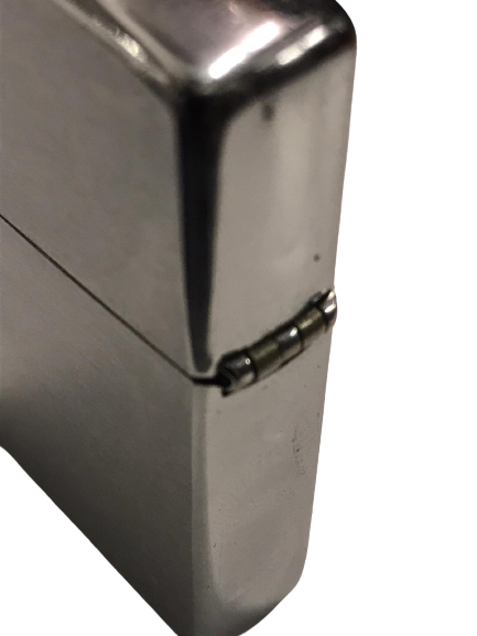 ORJİNAL ZİPPO BENZİNLİ ÇAKMAK BRADFORD.PA H 15 MADE IN USA  5 MENTEŞE BAGLANTILI