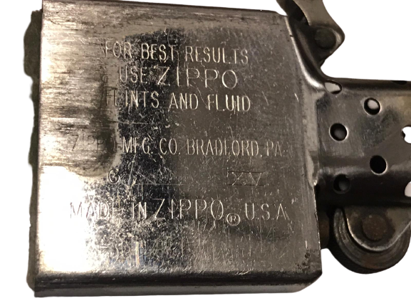 ORJİNAL ZİPPO BENZİNLİ ÇAKMAK BRADFORD.PA H 15 MADE IN USA  5 MENTEŞE BAGLANTILI