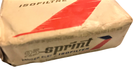 SPRİNT ISOFİLTRE 7 CM BOYUNDA 25 ADETLİK KAGIT PAKETDE SIGARA