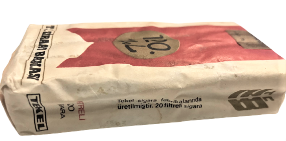 T.C ZİRAAT BANKASI SIGARA 120 YIL FİLTRELİ 10 CM BOYUNDA SIGARA TEKEL TARAFINDAN CIKARILMIŞDIR FİYATI 75 TL