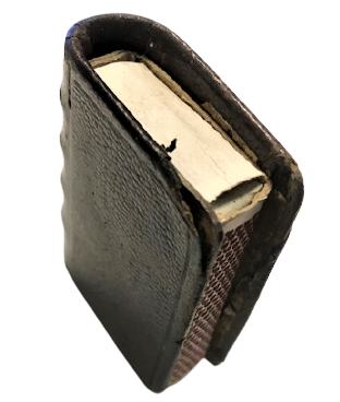  ALEXANDRE DUMAS KİTAP FORMUNDA KİBRİTLİK ÜZERİ DERİ  KAB