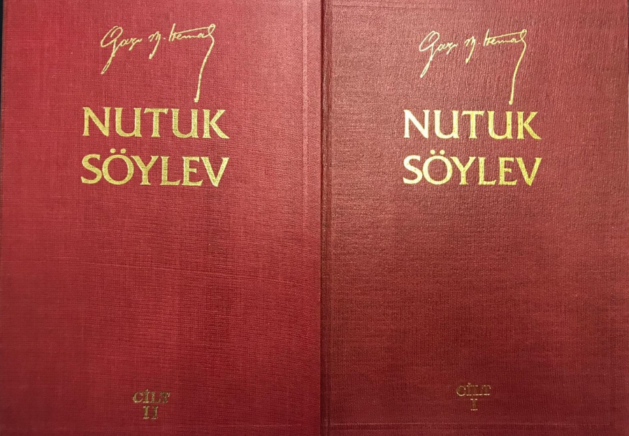 SÖYLEV (NUTUK) (CİLT -1-2- TAKIM -1919-1923-1920-1927- ) GAZİ MUSTAFA KEMAL 1984 TÜRK TARİH KURUMU BASIMEVİ