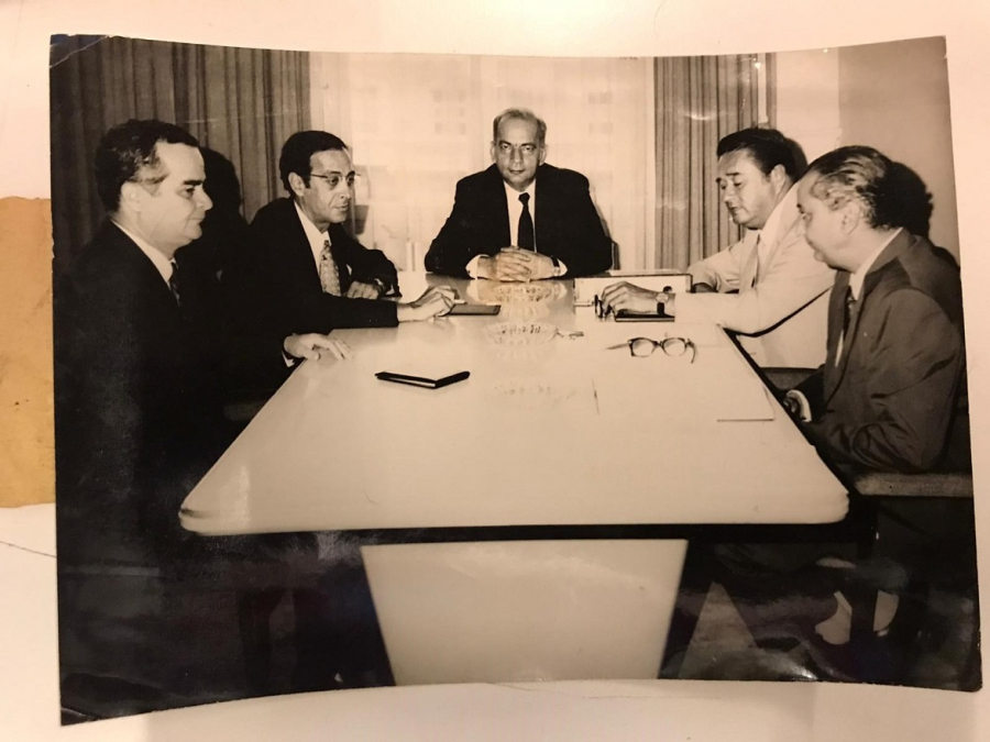  DEVLET BAKANI  TURHAN BİLGİN BASIN İLAN KURUMU YÖNETİCİLERİ İLE YAPTIGI İŞTİŞARİ TOPLANTI