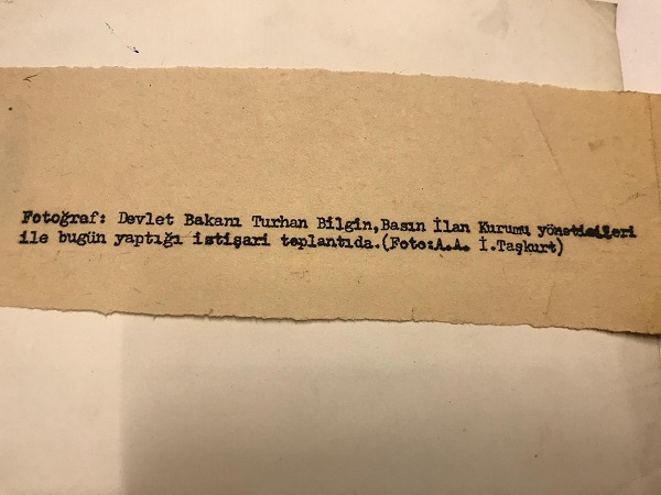  DEVLET BAKANI  TURHAN BİLGİN BASIN İLAN KURUMU YÖNETİCİLERİ İLE YAPTIGI İŞTİŞARİ TOPLANTI