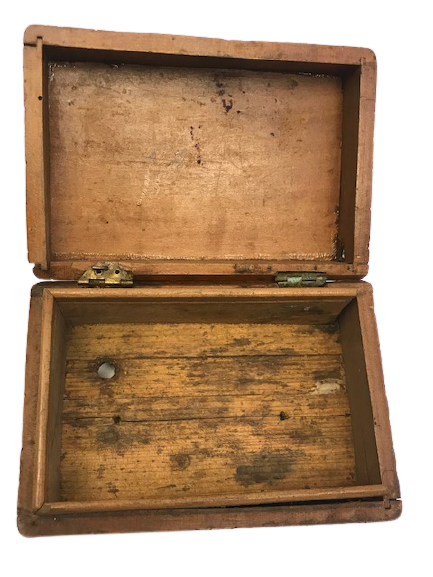  MEŞE PALAMUDU AHŞAP EL OYMA  İŞCİLİKLİ MENTEŞELİ KAPAKLI KUTU