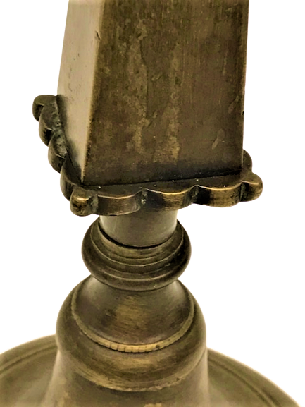 BRONZ SULEYMANİYE TEK ŞAMDAN 