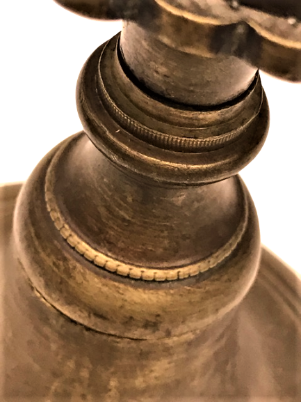 BRONZ SULEYMANİYE TEK ŞAMDAN 