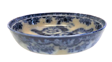 CONVOLVOLUS DESENLİ MAVİ BEYAZ PORSELEN TAS