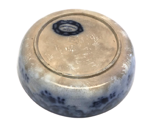 CONVOLVOLUS DESENLİ MAVİ BEYAZ PORSELEN TAS