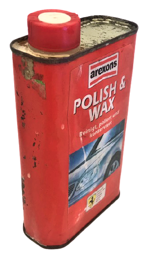  EREXONS POLİSH & WAX  TENEKE KAPAKLI  KUTUSUNDA OTO CILASI 500 GR ORJİNAL DOLU PASTA 