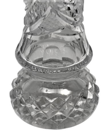 KAPAKLI KRISTAL KESME VAZO