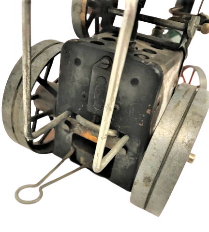 1960 MAMOD TE1AB  ENGLAND BUHAR KAZANLI TRAKTÖR METAL HAREKETLİ TEKERLEKLİ CALIŞAN  OYUNCAK 