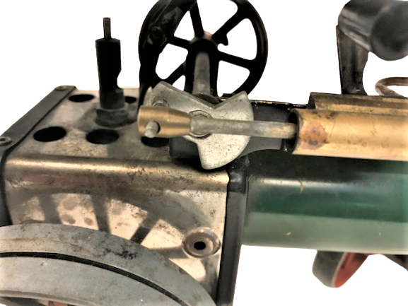 1960 MAMOD TE1AB  ENGLAND BUHAR KAZANLI TRAKTÖR METAL HAREKETLİ TEKERLEKLİ CALIŞAN  OYUNCAK 