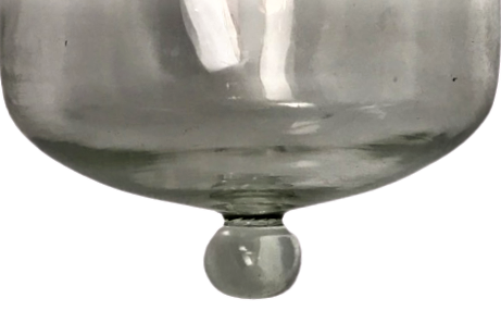 OSMANLI BUYUK BOY TEKKE TAVAN BEYAZ KANDİL CAMI ZİNCİRLERİ VE CEMBERİ YOKTUR YAPILABİLİR  25 CM BOYUNDA