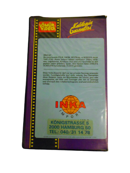 ATLA GEL ŞABAN KEMAL SUNAL SİNEMA FİLMİ VHS KASET 