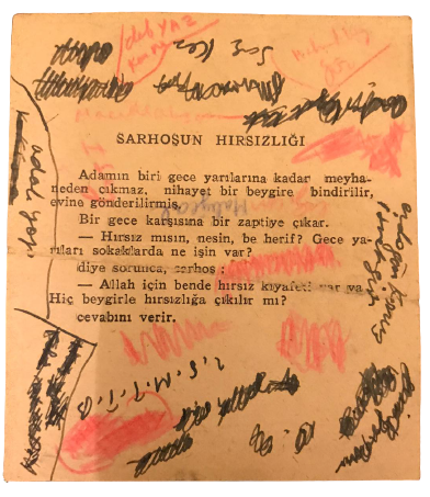 1950 SENESİNİN 19 OCAK PERŞEMBE GÜNÜNE AİT KIZILAY TAKVİM YAPRAGI