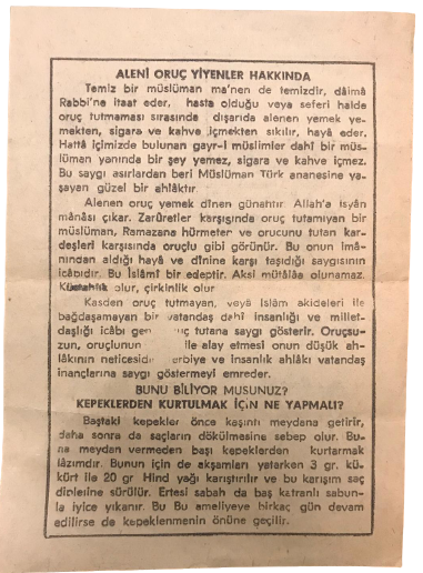 1974 SENESİNİN 25 EYLUL CARŞAMBA GÜNÜNE AİT SÖNMEZ TAKVİMİ YAPRAGI