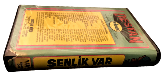 ŞENLİK VAR  BAL KIZ TURKAN ŞORAY ZEKİ ALASYA SALİH KIRMIZI ÖMERCİK  DESTAN VİDEO VHS FİLM KASEDİ