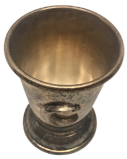 AY YILDIZ KABARTMA ÜZERİ ARMALI SIVAMA ÜZERİ GÜMÜŞ KAPLAMA  TCDDY BARDAK