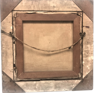 VELİ SAPAZ 85 İMZALI TUAL ÜZERİNE YAGLI BOYA TABLO KENDİ ORJİNAL VARAK CERCEVESİNDE